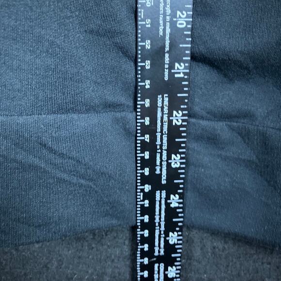 Nike Dri Fit Womens Sweater Black Crew Neck Criss Cross Open Back Cotton XXL - Picture 9 of 12